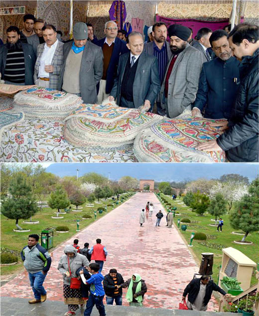 J&K  Bank organises Jashne Amada Bahar at Badam Vaer