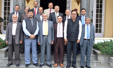 Mr. Mushtaq  Ahmad completes term as Chairman J&K Bank