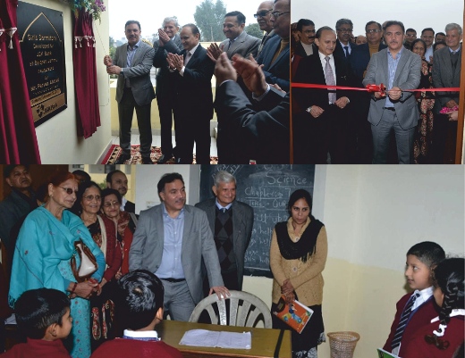 JK Bank dedicates dormitory for girls and  three Smart Classes under C…