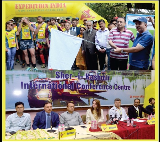 Chairman J&K Bank & Commissioner Tourism flag off Expedition I… Chairman J&K Bank & Commissioner Tourism flag off Expedition I…