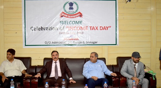 Celebration of Income Tax Day. J&K Bank to open business facilitat…