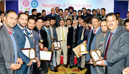 J&K Bank confers 'Honour Badges' upon its Top Achievers
