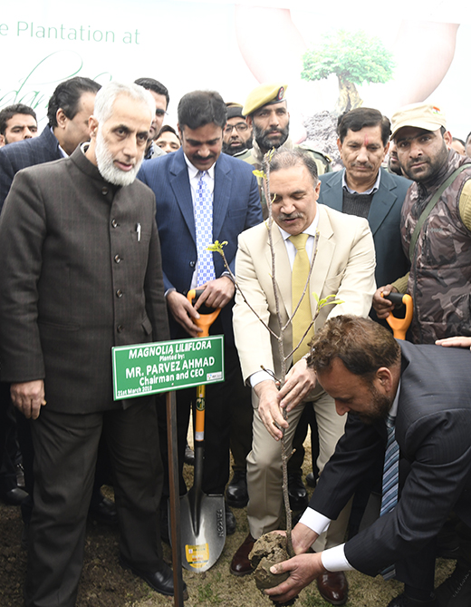 J&K Bank celebrates World Arbour Day, plants trees J&K Bank celebrates World Arbour Day, plants trees