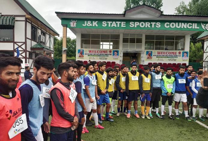 J&K Bank starts trials for its football team