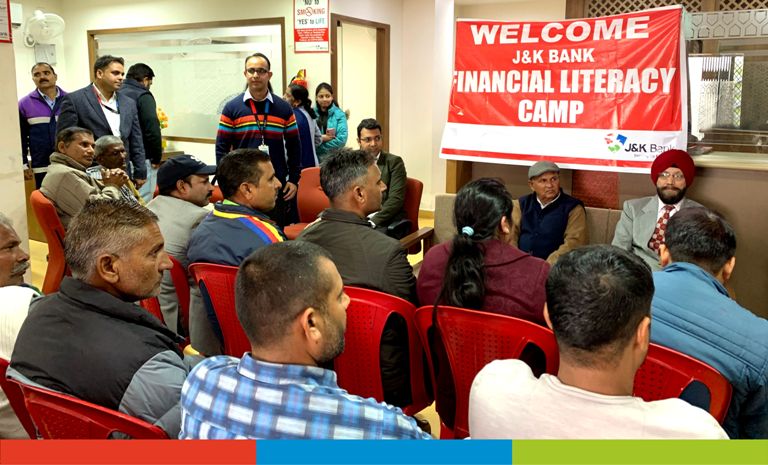 J&K Bank conducts Financial Literacy Camp in RS Pura