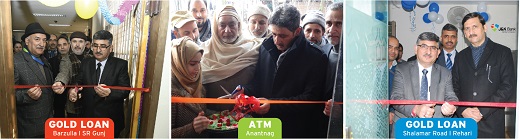 J&K Bank extends gold loan scheme to 4 more BUs, commissions 4 ATM…