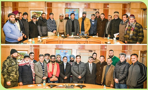 Traders delegations call on J&K Bank CMD
