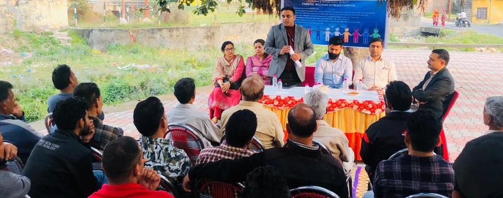 J&K Bank holds fin lit camps at villages Jallochak, Dalogra in Jam… J&K Bank holds fin lit camps at villages Jallochak, Dalogra in Jam…