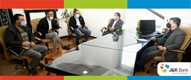 J&K Bank's executive level committees interact with trade re… J&K Bank's executive level committees interact with trade re…