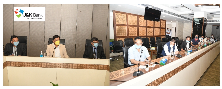 Trade representatives meet J&K Bank CMD, discuss business concerns Trade representatives meet J&K Bank CMD, discuss business concerns