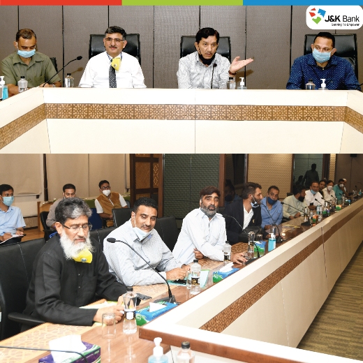 J&K Bank CMD meets KTMF delegation J&K Bank CMD meets KTMF delegation
