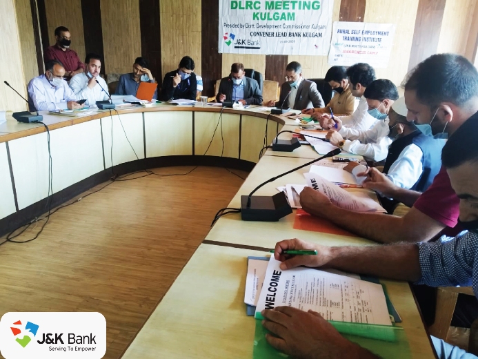 J&K Bank organizes DLRC meeting in Kulgam