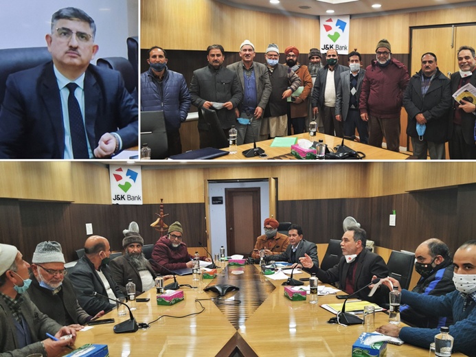 KVFG  Union calls on J&K Bank management