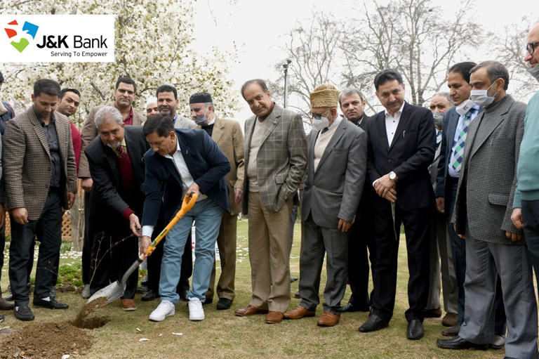 J&K Bank  observes world plantation day, organises reunion of reti…