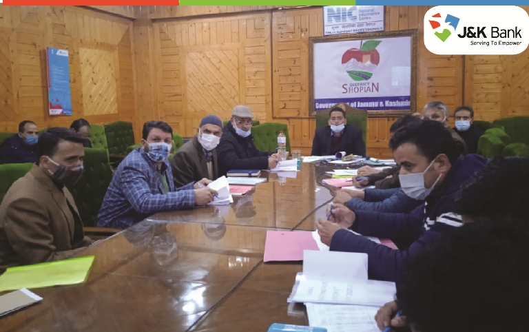 JK Bank conducts Shopian DLRC meeting