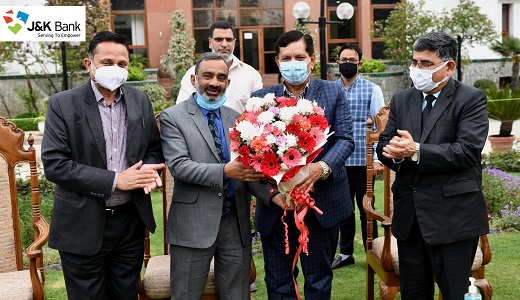 J&K Bank warmly farewells its Executive President J&K Bank warmly farewells its Executive President