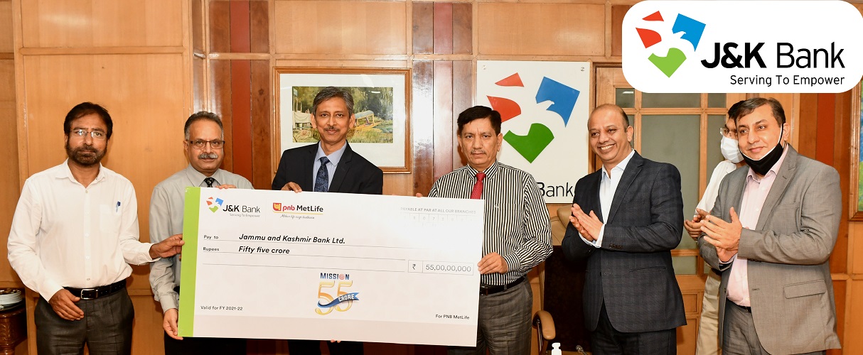 J&K Bank-PNB MetLife summit meet to mark 20 years of partnership J&K Bank-PNB MetLife summit meet to mark 20 years of partnership