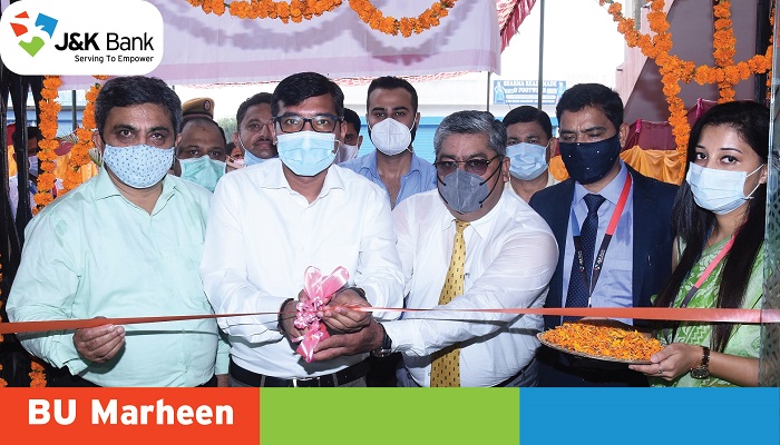DDC Kathua inaugurates new premises of J&K Bank BU Marheen DDC Kathua inaugurates new premises of J&K Bank BU Marheen