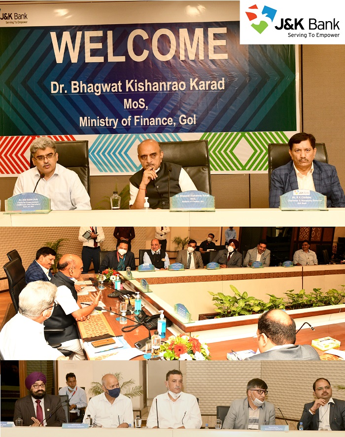 Union MoS visits J&K Bank Headquarter, meets industry representat… Union MoS visits J&K Bank Headquarter, meets industry representat…
