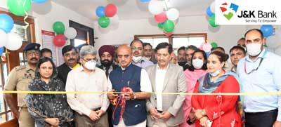 Union Minister of State for Finance Dr. B K Karad inaugurates J&K… Union Minister of State for Finance Dr. B K Karad inaugurates J&K…