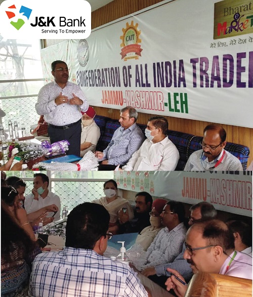 J&K Bank management meets Jammu trade representatives J&K Bank management meets Jammu trade representatives