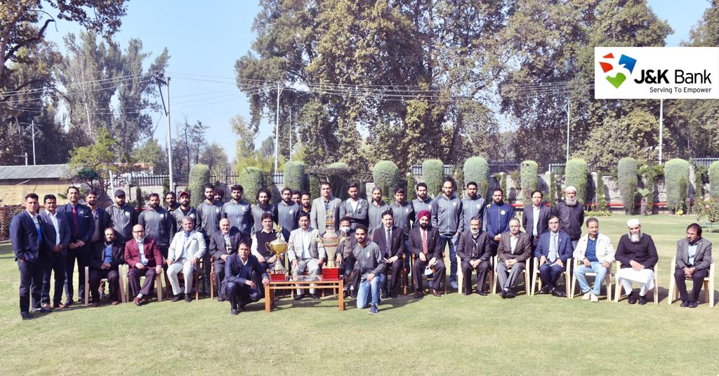 JKB CMD felicitates football team for yet another title triumph JKB CMD felicitates football team for yet another title triumph