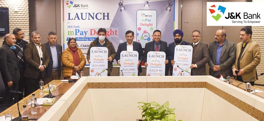 CMD R K Chhibber launches J&K Bank mPay Delight I believe it will… CMD R K Chhibber launches J&K Bank mPay Delight I believe it will…