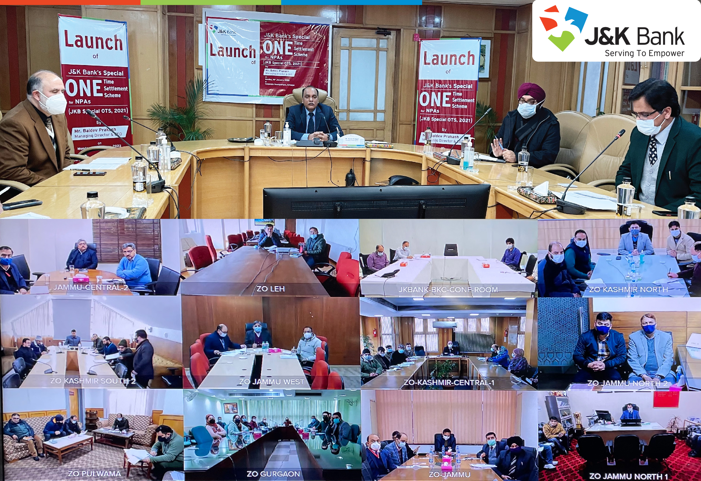 J&K Bank launches Special One Time Settlement scheme - 2021 It is… J&K Bank launches Special One Time Settlement scheme - 2021 It is…