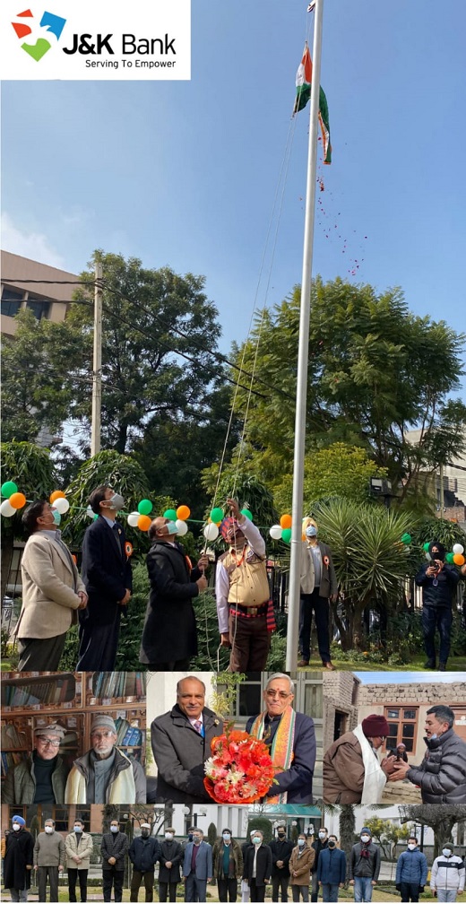 J&K Bank celebrates 73rd Republic Day J&K Bank celebrates 73rd Republic Day