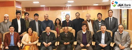 J&K Bank gives a warm send off to its President J&K Bank gives a warm send off to its President