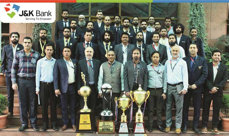 J&K Bank MD felicitates football team Calls Danish Bank's rea… J&K Bank MD felicitates football team Calls Danish Bank's rea…