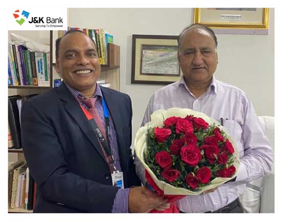 J&K Bank MD & CEO visits AIIMS in Jammu J&K Bank MD & CEO visits AIIMS in Jammu