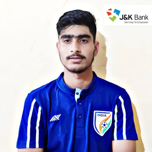 J&K Bank Academy recruit makes it to India U-17 Squad J&K Bank Academy recruit makes it to India U-17 Squad