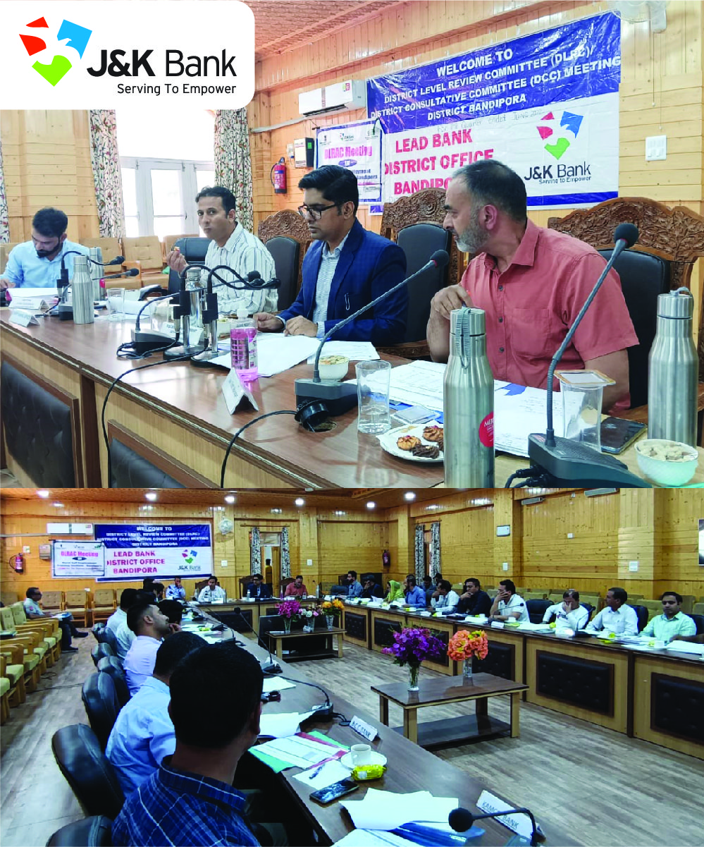 J&K Bank conducts Bandipora DLRC Meet J&K Bank conducts Bandipora DLRC Meet