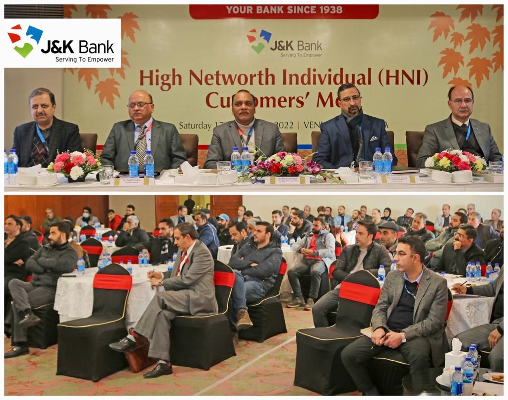 J&K Bank reaches out to valley's High Net-worth Clients Your…