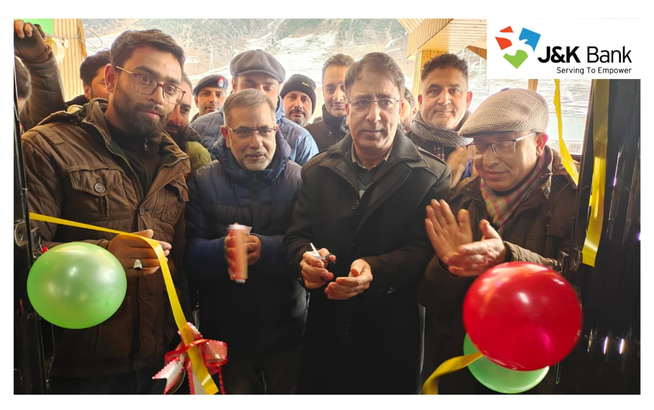 J&K Bank opens Easy Banking Unit at Sonamarg J&K Bank opens Easy Banking Unit at Sonamarg