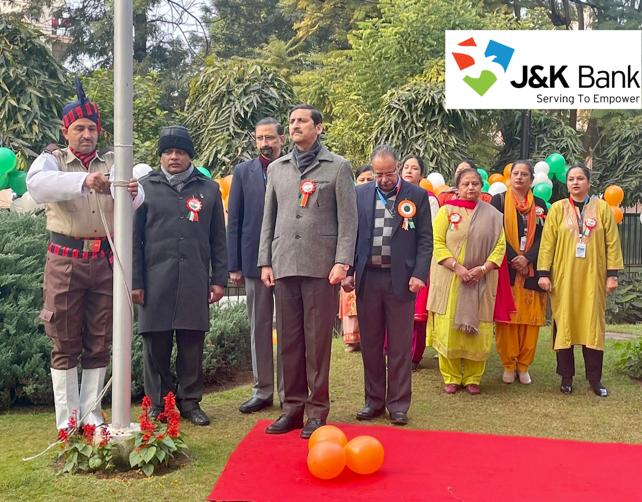 J&K Bank celebrates nation's 74th Republic Day MD & CEO B… J&K Bank celebrates nation's 74th Republic Day MD & CEO B…