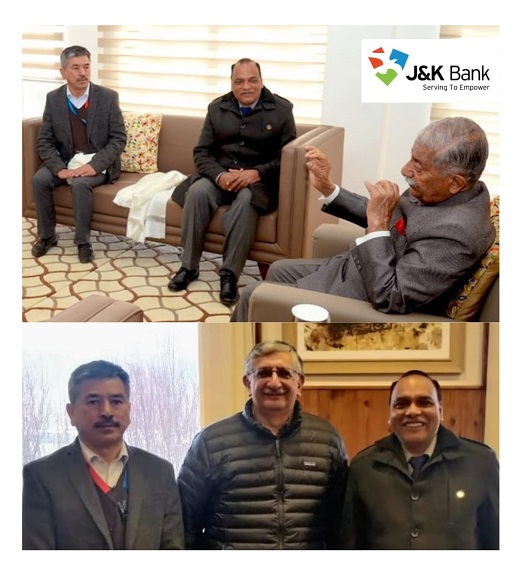 J&K Bank MD calls on Lieutenant Governor Ladakh J&K Bank MD calls on Lieutenant Governor Ladakh