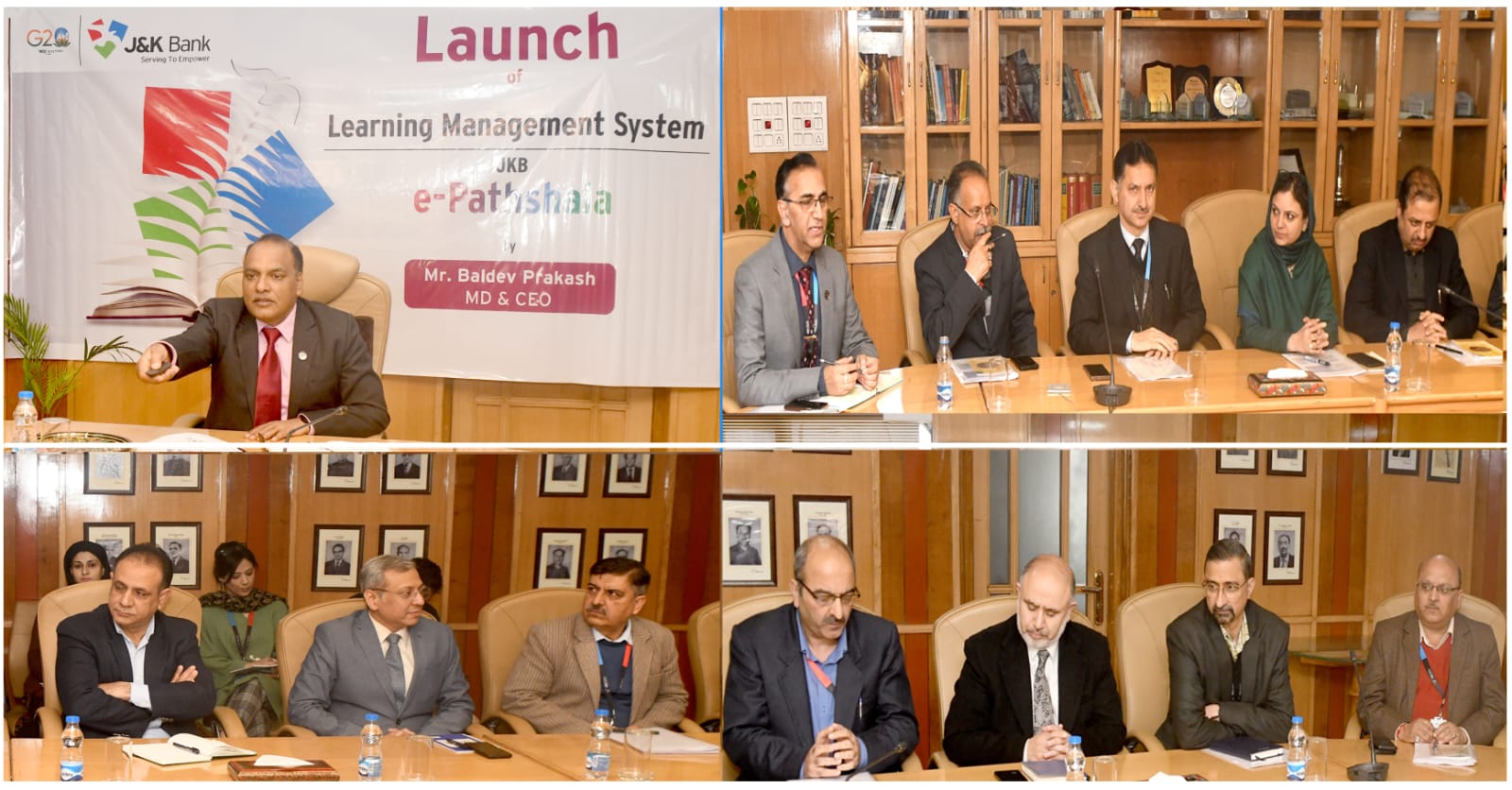 J&K Bank MD & CEO launches JKB e-Pathshala J&K Bank MD & CEO launches JKB e-Pathshala