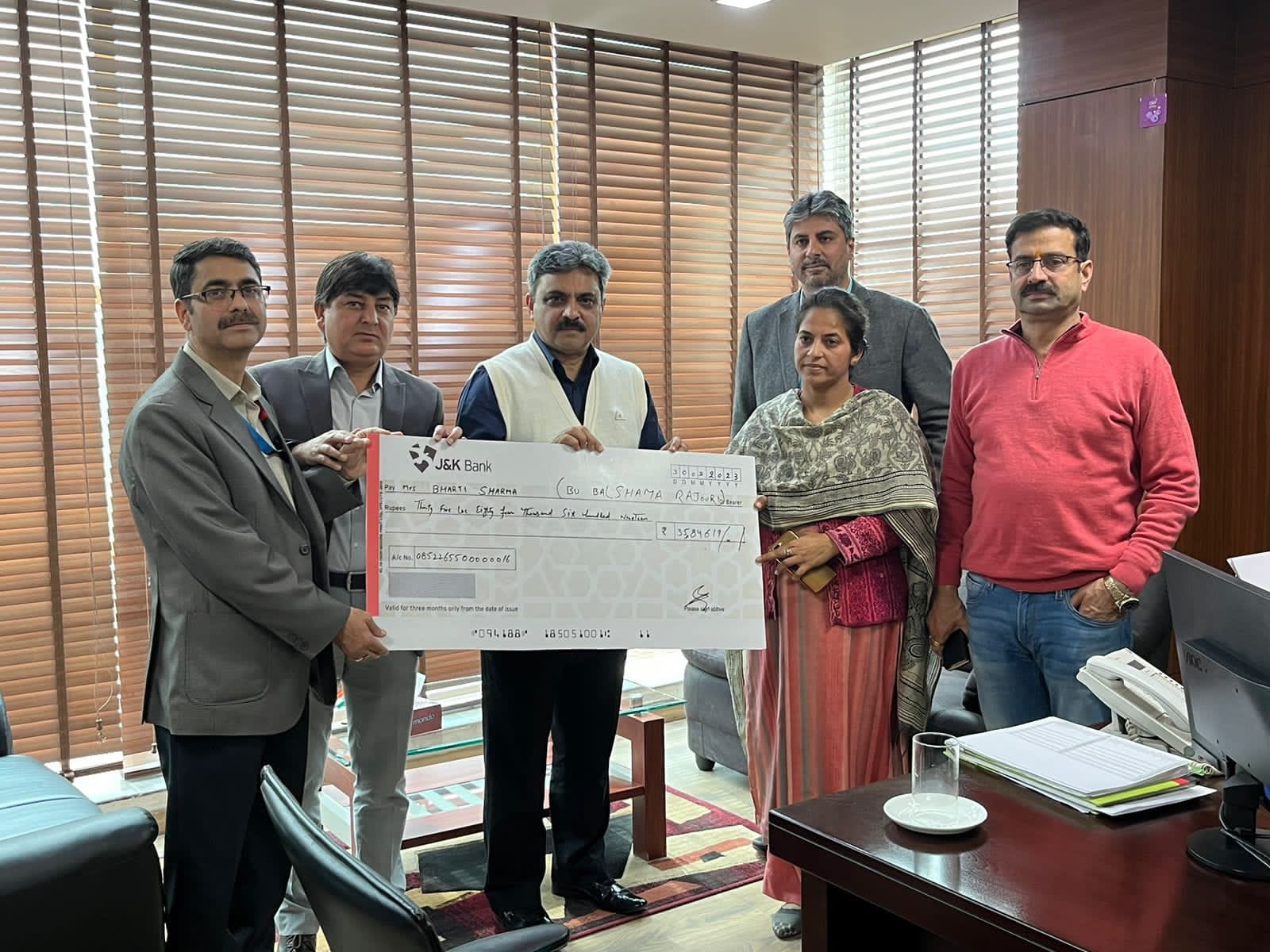 Insurance claim of J&K Bank customer settled swiftly Insurance claim of J&K Bank customer settled swiftly