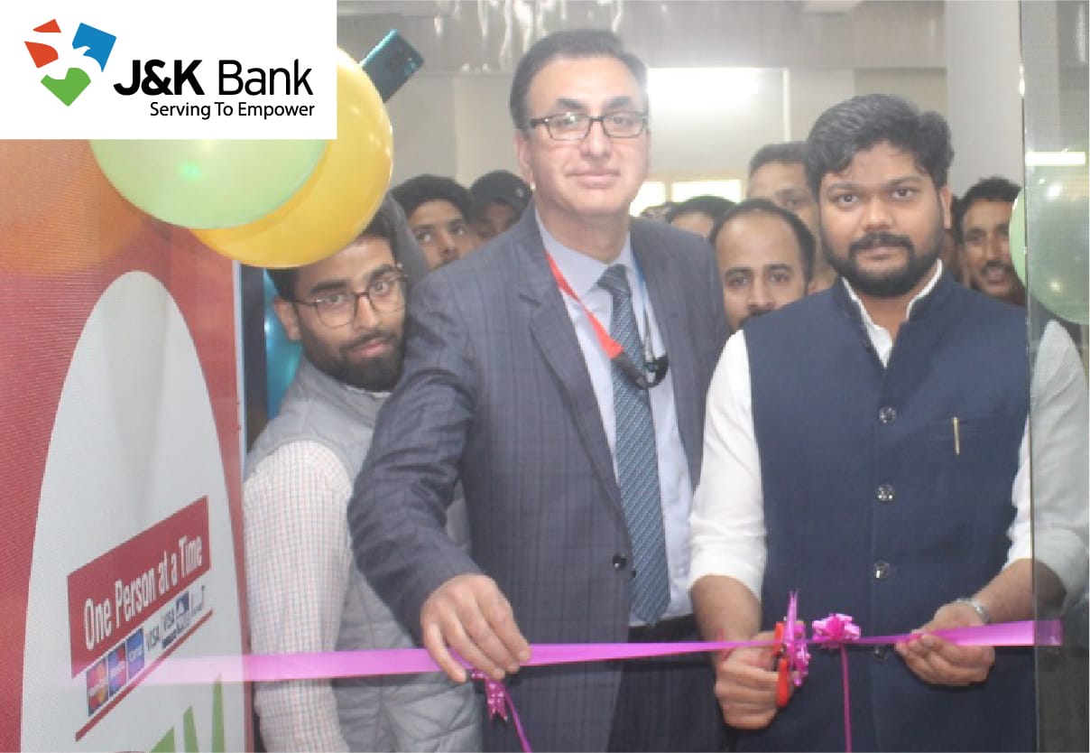 Ganderbal gets one more J&K Bank ATM Ganderbal gets one more J&K Bank ATM