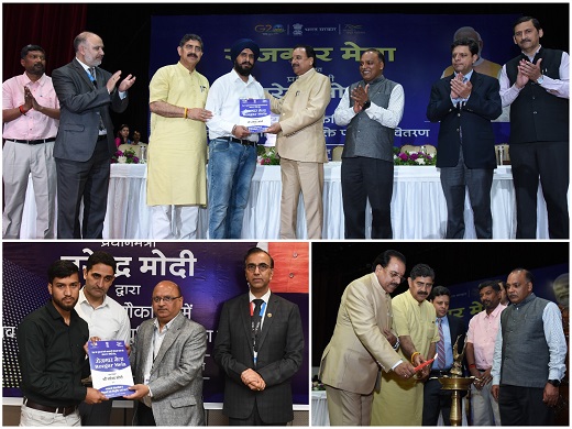 PM distributes 70,000 appointment letters in Rozgar Mela In J&K, 3… PM distributes 70,000 appointment letters in Rozgar Mela In J&K, 3…