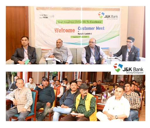 J&K Bank MD & CEO chairs customer meet in Kargil All the issu… J&K Bank MD & CEO chairs customer meet in Kargil All the issu…