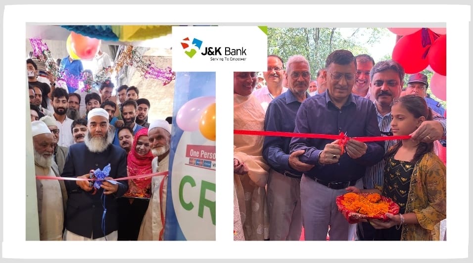 J&K Bank commissions ATM in Rajouri, CRM in Pulwama