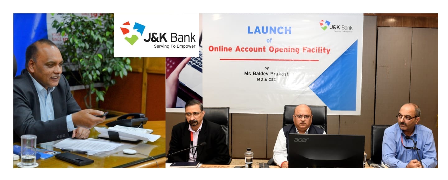 Account opening facility goes online at J&K Bank We have taken an…