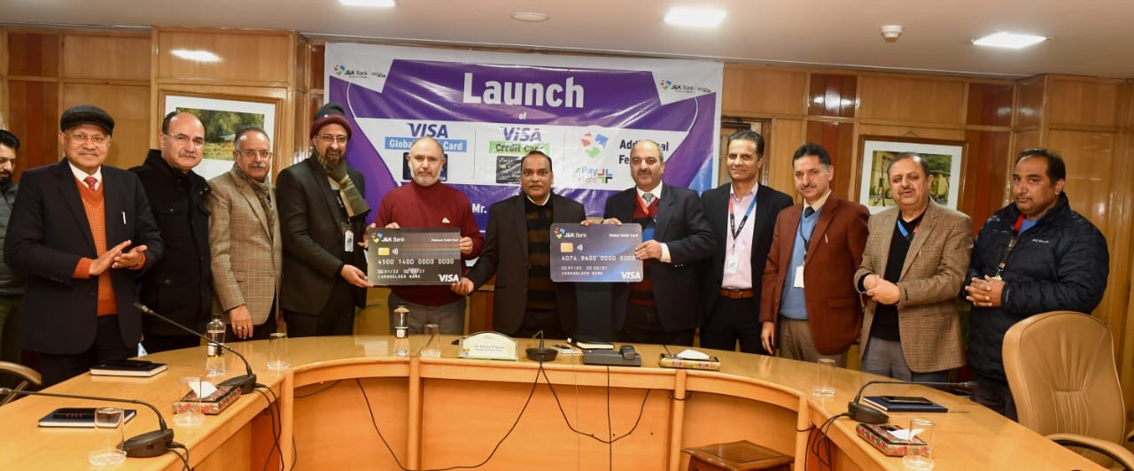 J&K Bank launches Visa Global Debit and Credit Card, enhances feat… J&K Bank launches Visa Global Debit and Credit Card, enhances feat…