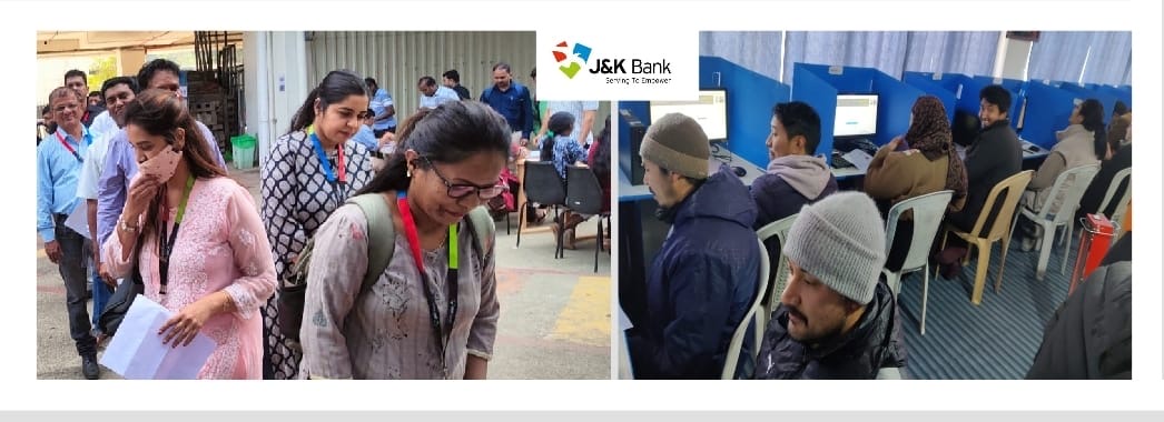 J&K Bank organizes it's first fast-track exam in online mode… J&K Bank organizes it's first fast-track exam in online mode…