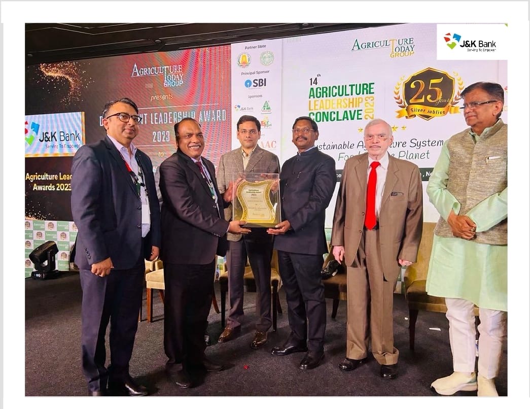J&K Bank bags & Development Leadership Award - 2023 It is a t… J&K Bank bags & Development Leadership Award - 2023 It is a t…