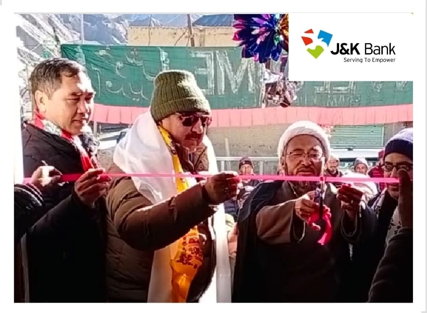 J&K Bank opens an Extension Counter at Khangral in Kargil J&K Bank opens an Extension Counter at Khangral in Kargil