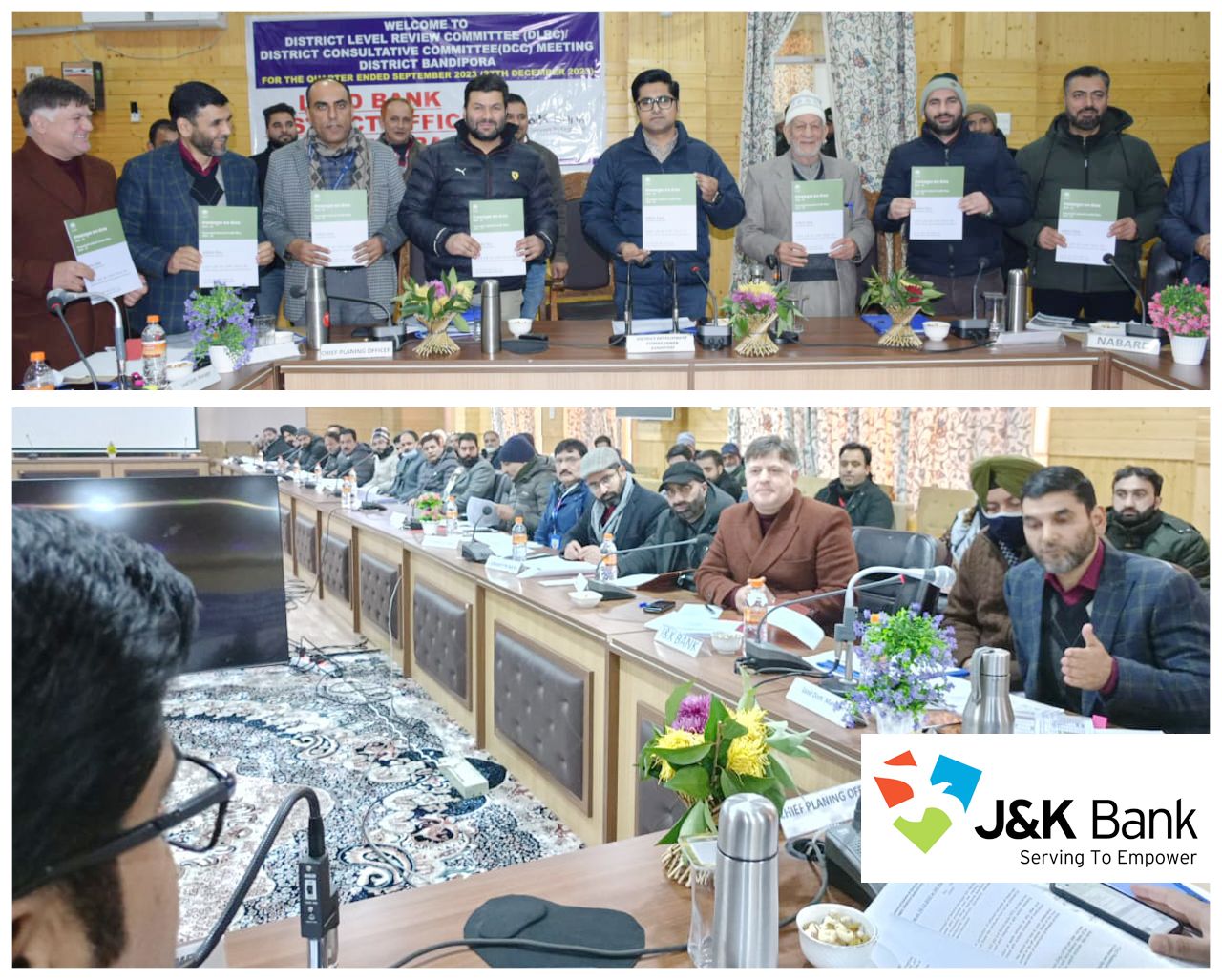 J&K Bank conducts DLRC meet in Bandipora J&K Bank conducts DLRC meet in Bandipora